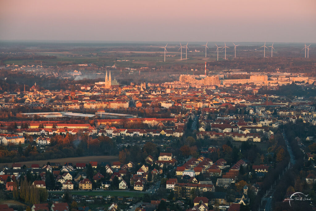Görlitz im Sonnenuntergang