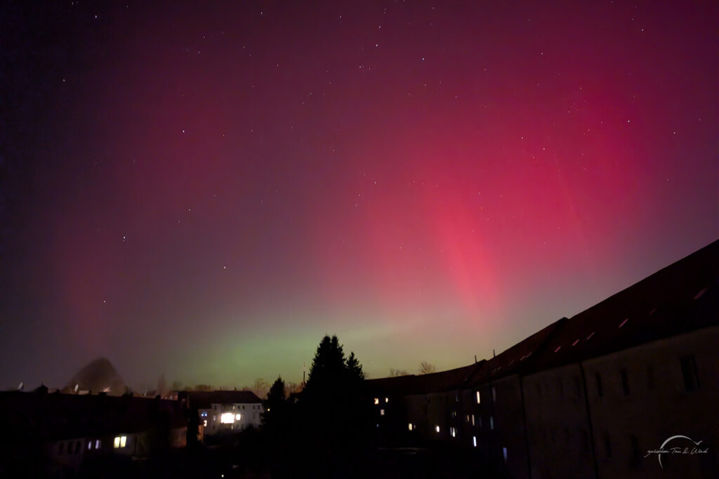 Polarlichter über Görlitz